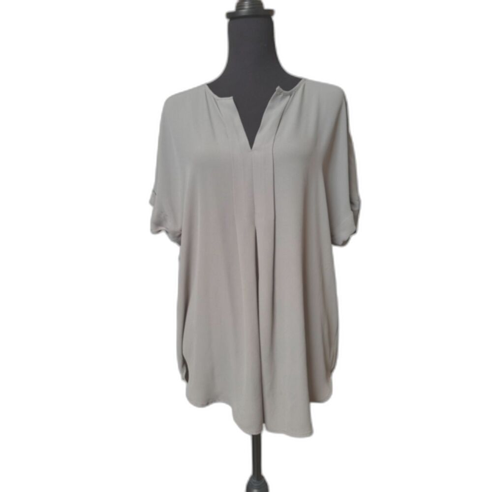 Max Studio Gray Blouse